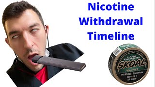 Nicotine Withdrawal Timeline What To Expect [upl. by Becker349]