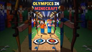 Olympics In Minecraft shorts minecraft [upl. by Ardnua]