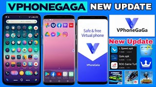 VPhoneGaGa 13  Premium  Android 10 amp 7 ROM 2024 New update New Device Root support [upl. by Rist]