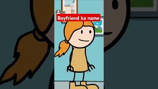 funny comedycartoon patni khabi nahi batati apne boyfriend ka naam [upl. by Noillid]