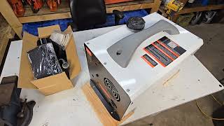 I BOUGHT A NEW HEATER FOR THE SAW SHOP [upl. by Namad608]