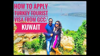 How to apply Turkey Tourist Visa 2020 From GCCKUWAIT [upl. by Airdua]