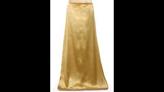 Satin Petticoat Inner Skirt for Transi Sarees Net Ghagaras Lehenga Choli Cutting and Stitching [upl. by Ettore]