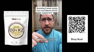 Vitamin D3 K2 Supplement  50 Off [upl. by Oidiple849]