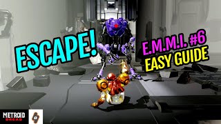 EASY asy way to escape and defeat Purple EMMI in Ferenia Chill walkthrough  Metroid Dread [upl. by Nolyag]