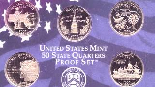 2000 S UNITED STATES MINT PROOF COIN SET [upl. by Rednasxela]