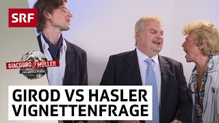 Girod vs Hasler in der Vignettenfrage  Giacobbo  Müller  Comedy  SRF [upl. by Einnor]