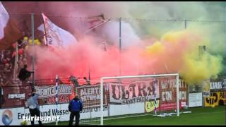 Pyrotechnik SV Babelsberg 03 vs FC St Pauli [upl. by Gurolinick]