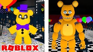 How To Find Plush Fredbear Spring Bonnie and Spring Fredbear in Roblox Circus Babys Pizza World RP [upl. by Wilkie155]