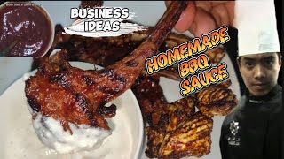 HOMEMADE BBQ SAUCE BASTING RECIPE [upl. by Bohlen]