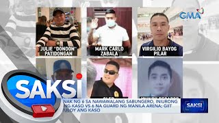 Mga kaanak ng 6 sa nawawalang sabungero iniurong umano ang kaso vs 6 na guard ng Manila  Saksi [upl. by Giaimo]