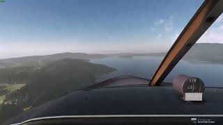 EastsoundOrcas Island Landing KORS MSFS pilots view [upl. by Attenahs871]