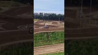 Huge scrub at Mildenhall MX ktm automobile dirtbike scrub mxhighlights [upl. by Bobbi]