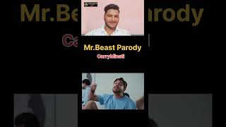 MrBeast Parody ft CarryMinati 😀 shortsreactionvideoviraltrendingfunnyvideomrbeastcarryminati [upl. by Iidnarb]