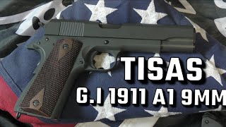 A Turkish Delight Tisas 1911 A1 Government 9mm Review [upl. by Huang]