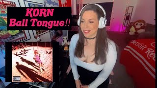 KORN Ball Tongue Sky Anderson reacts Official music video [upl. by Deborah760]