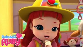 Rainbow Ruby  Train Stopping  All Dolled Up  Full Episode 🌈 Toys and Songs 🎵 [upl. by Esilram169]