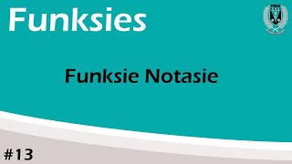 Wiskunde Graad 12 Funksies Les 2 Funksie Notasie [upl. by Prem]