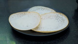 അപ്പം  പാലപ്പം  വെള്ളയപ്പം  Appam  Palappam  Vellayappam  Kerala style easy recipe [upl. by Wertz]