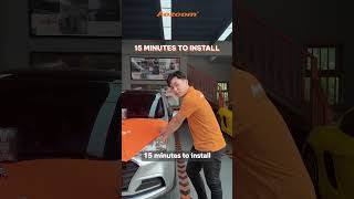 DIY upgrade your Hyundai Grand i10 with Bi H4 Mini projectors in just 15 minutes aozoom autoled [upl. by Bonar233]