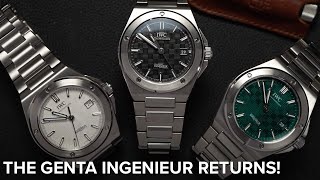 The new IWC Ingenieur Automatic 40 revives Genta design [upl. by Suiradal]