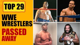 30 Wrestling Legends Who Passed Away 🕊️ [upl. by Charie]