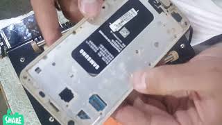 How to change Lcd how to samsung j7 prime touch screen replacement [upl. by Enyaj]