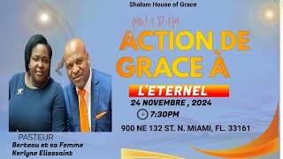 Dimanche 1er culte dadoration 11242024  Pastor Berteau Eliassaint [upl. by Sorcha]