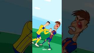 Can Ronaldo keep up with Neymar  ronaldo messi shorts [upl. by Assirual727]