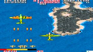 1943 THE BATTLE OF MIDWAY ARCADE GAMEPLAY ONE CREDIT ALL [upl. by Yssenhguahs]