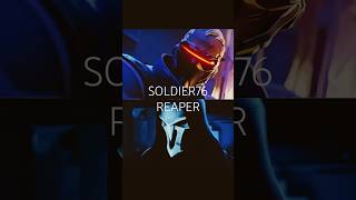 Reaper amp Soldier76 SPECIAL Interactions shorts overwatch2 [upl. by Ardelis]