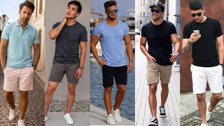 MODA VERANO HOMBRES 2023 🔥 LOOKS PARA VESTIR VERANO [upl. by Yelhs]