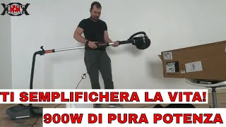 LEVIGATRICE ROTANTE ECONOMICA PER MURO  900W DI PURA POTENZA [upl. by Sajet609]