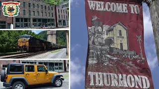 Thurmond West Virginia Ghost Town Frozen in Time Short Version  Town Only [upl. by Winstonn]