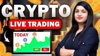 27 SEP Crypto live trading bitcoin live trading deltaexchange btc cryptolivetrading trading [upl. by Olegna]