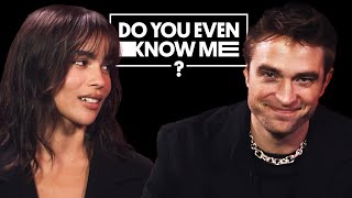 Robert Pattinson amp Zoe Kravitz Put Their Friendship To The Test Do You Even Know Me ladbiblestories [upl. by Reivazx]