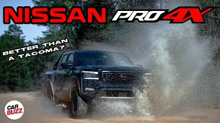 The 2022 Nissan Frontier Pro4X Is A Gutsy OffRoad Truck [upl. by Anailuj]