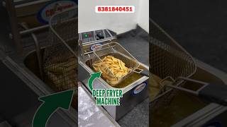 Potato Chips fryer machine  Deep fryer machine  Electric fryer machine [upl. by Doria]