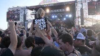 Staind Outside Carolina Rebellion 2014 live [upl. by Fruma]