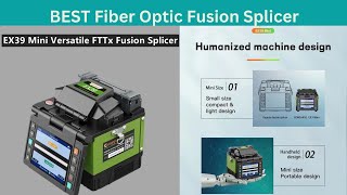 iber Optic Fusion Splicer Komshine EX39 Fusion Splicer Auto ARC Fiber Splicing Machine Optical [upl. by Eeladnerb]