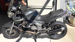 Moto Guzzi Breva 1100  Mistral Exhaust [upl. by Jump]