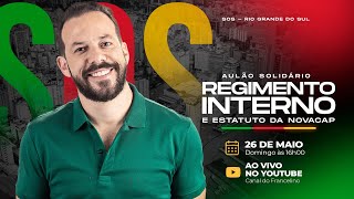 Regimento Interno e Estatuto Social da Novacap  Live Solidária [upl. by Stout]