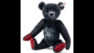 Steiff  Steiff Rocks QUEEN Bear at Morrab Studio in Penzance Cornwall UK [upl. by Hercule]