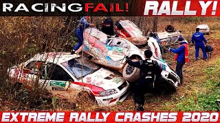 BEST OF EXTREME RALLY CRASH 2020 THE ESSENTIAL COMPILATION PURE SOUND [upl. by Bramwell]