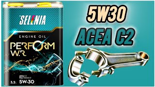 Aceite Motor Selenia PERFORM WR 5W30 ACEA C2 PRUEBA DE VISCOSIDAD [upl. by Furie417]