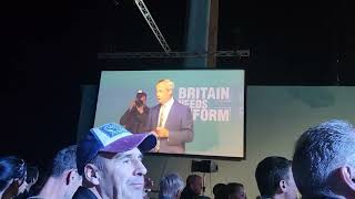 Reform Nigel Farage Birmingham NEC [upl. by Onihc]