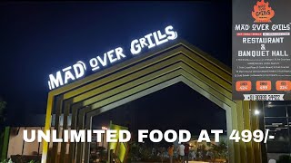 Mad over grills vadodara  Mad over grills unlimited food in vado da ra  Food in Vadodara [upl. by Astto]