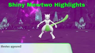 Pokémon Shiny Mewtwo Lets GO Eevee Highlights [upl. by Siesser]