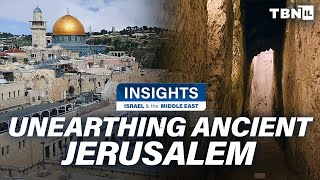 Excavating Jerusalems Western Wall amp Uncovering First Temple Period Artifacts  TBN Israel [upl. by Icul203]