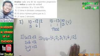 DIVISORES Y NUMEROS COMPUESTOS 9 [upl. by Acsicnarf]